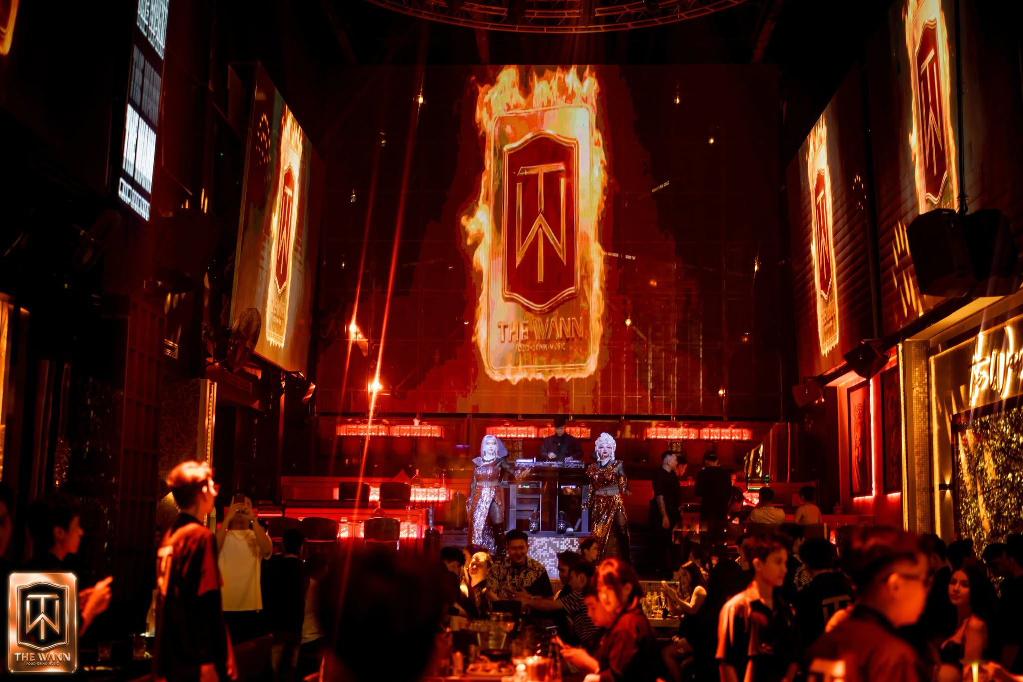 Không gian nightlife The Wann